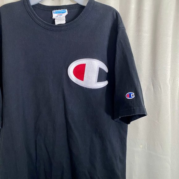 Big C Logo Champion Short Sleeve Tshirt - Picture 2 of 3
